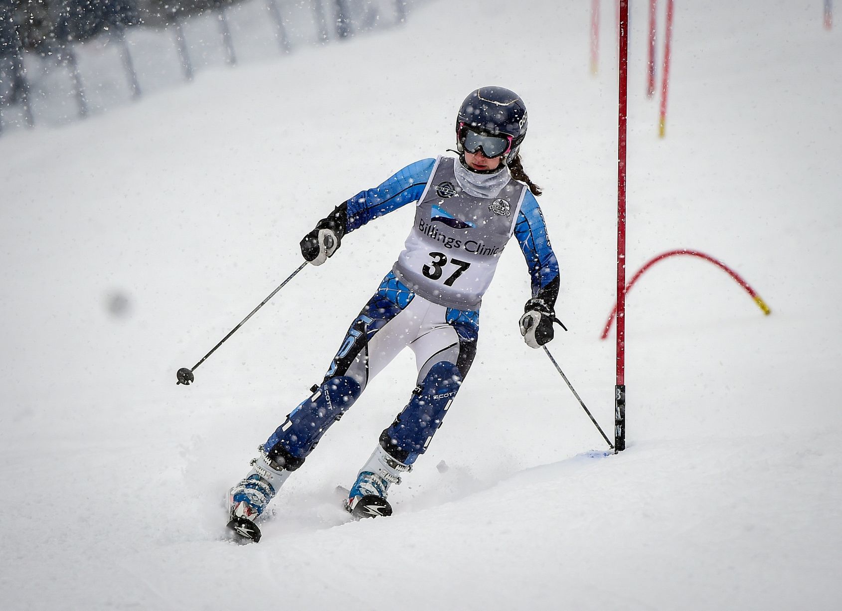 Rocky Ladies ski in the Stano Cup Series